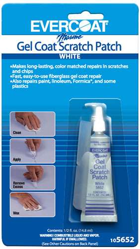 Evercoat Gel Coat Scratch Patch - White - 105652