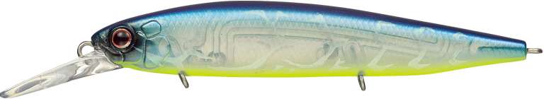 Evergreen FA-87 Jerkbaits - 3-3/8in - Smash Shad