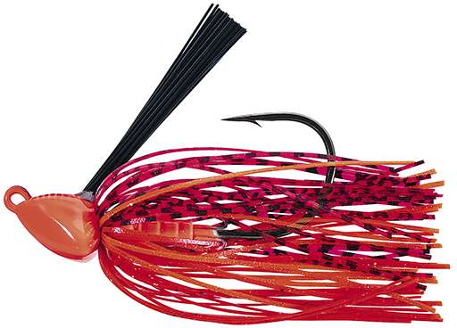 Evergreen Grass Ripper Swim Jig - 1/2oz - Fire Craw