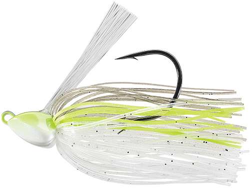 Evergreen Grass Ripper Swim Jig - 3/8oz - Chartreuse Shad