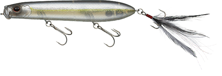 Evergreen Shower Blows SB-125 Topwater Bait - American Shad