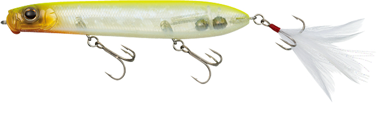 Evergreen Shower Blows SB-125 Topwater Bait - Skeleton Chart