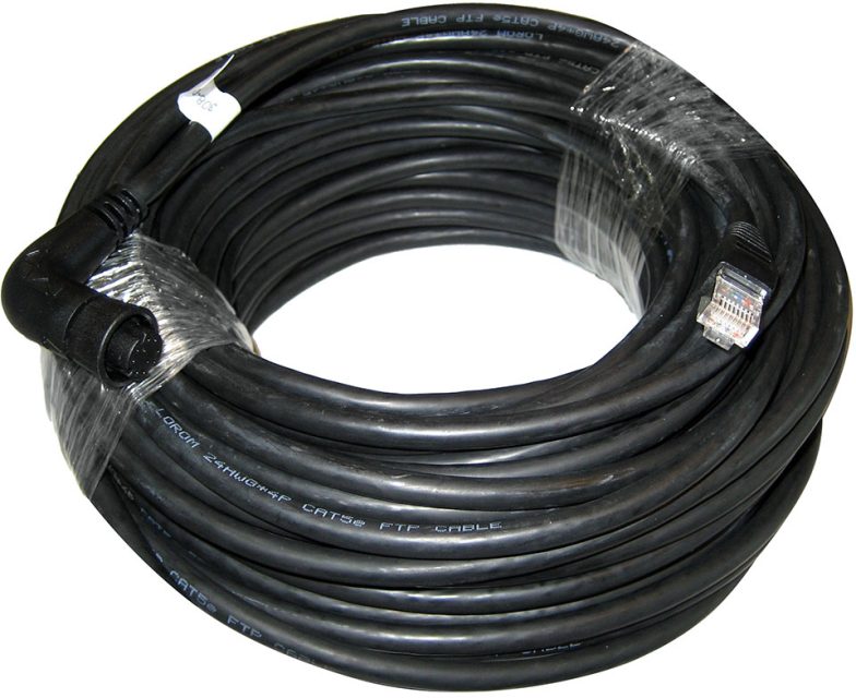 FLIR RayNet Right Angle to RJ45 Cable - 100 ft.