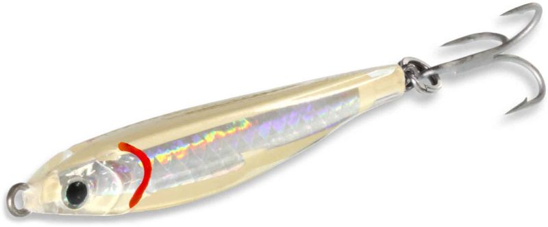 Fat Cow Fat Minnow Epoxy Resin Jig - 1oz - Bone