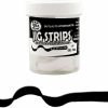 Fat Cow Fishing Jig Strips Eel Tail - 9 in. - Black