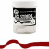 Fat Cow Fishing Jig Strips Eel Tail - 9 in. - Blood Red