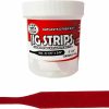 Fat Cow Fishing Jig Strips - Skinny Tail - Red