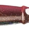 Fathom Offshore Bulb Squid 11in - Shrimp w/ Brown w/ Foil Back