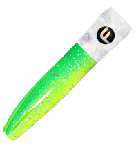 Fathom Offshore Mini Soft Head Glitter Chugger - Green/Chartreuse