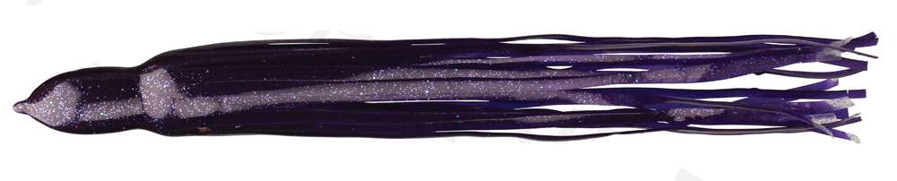 Fathom Offshore OC30 Trolling Lure Skirt - Purple with Purple Flake