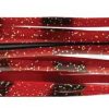 Fathom Offshore OC30 Trolling Lure Skirt - Red Holo Flake Black Bars