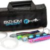 Fathom Offshore Pre-Rigged Meat Fish Trolling Lure 4 Pack