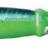 Fathom Offshore ST30 Bulb Squid 11in - Flo Green/Green Foil