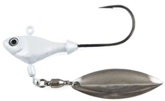 Fish Head Spin Underspin - 1/2 oz. - Pearl White