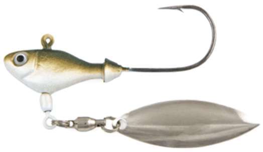 Fish Head Spin Underspin - 1/4 oz. - Arkansas Shiner