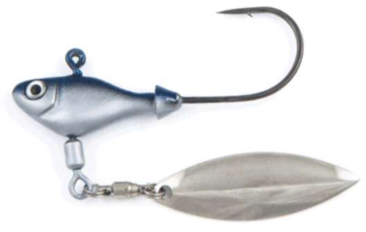 Fish Head Spin Underspin - 1/4 oz. - Aurora Blue