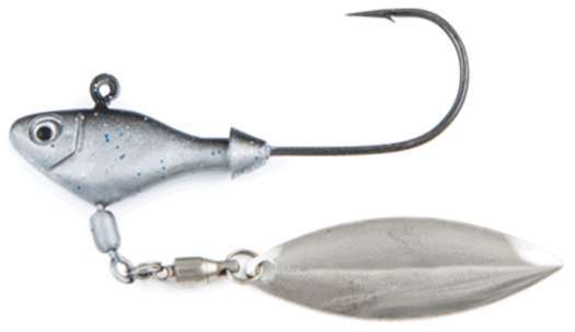 Fish Head Spin Underspin - 3/16 oz. - Smokin' Shad