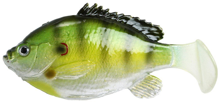 FishLab Bio Gill Weedless Soft Swimbait - 3-5/8in - Redear