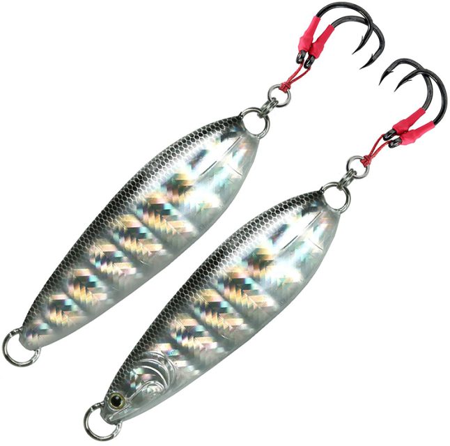 FishLab Carnada Slow Pitch Jig - 150g - Black/Silver