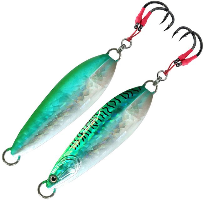 FishLab Carnada Slow Pitch Jig - 200g - Green Mackerel