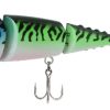 FishLab Mack Attack Hard Swimbait - 9in Fast Sinking - Whacky Mackerel