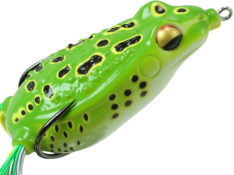 FishLab Rattle Toad - 2-3/4in - Green Frog