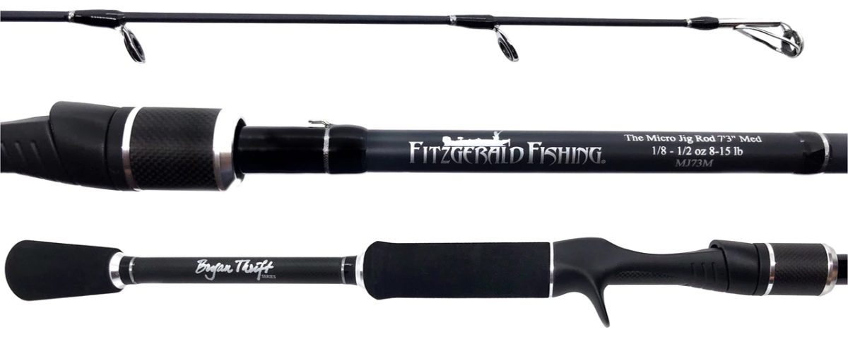 Fitzgerald Bryan Thrift Series Micro Jig Casting Rod - MJ73M