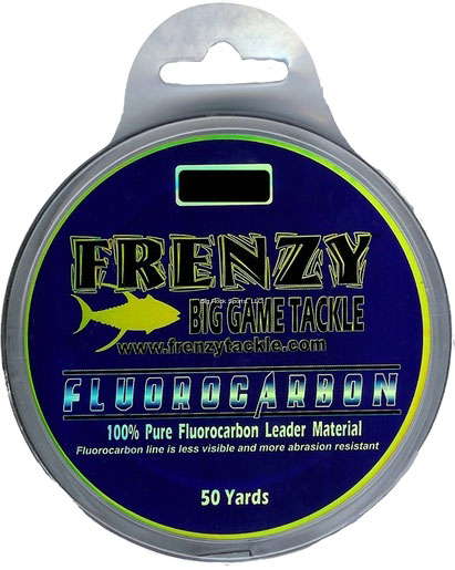 Frenzy Tackle 30lb Fluorocarbon Leader - 50yds