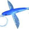 Frenzy Tackle 8" Rigged Ballistic Flyer Flying Fish - Blue