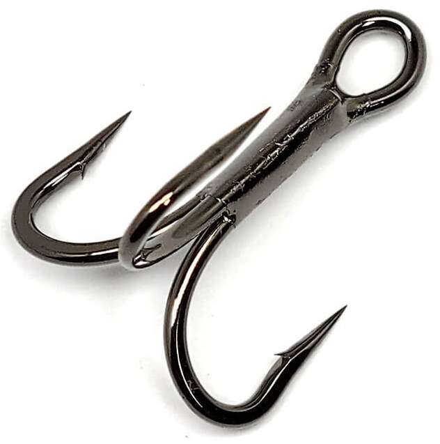 Gamakatsu 4X Strong Treble Hooks - NS Black - 5/0 - 3pk