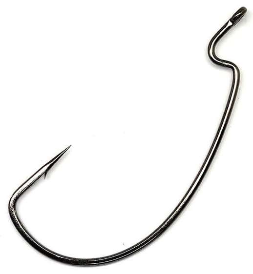 Gamakatsu - 58413 Worm Hook, Offset Shank, Extra Wide Gap 3/0 5 Pack