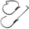 Gamakatsu Finesse Wide Gap Hook, Weedless, Ns Black - Size 1 - 230910