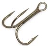 Gamakatsu Round Bend Treble Hook - Bronze - #1 - 7pk