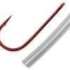 Gamakatsu Spinner Bait Trailer Hook - Red - 1/0 (5 Pack) - 210311