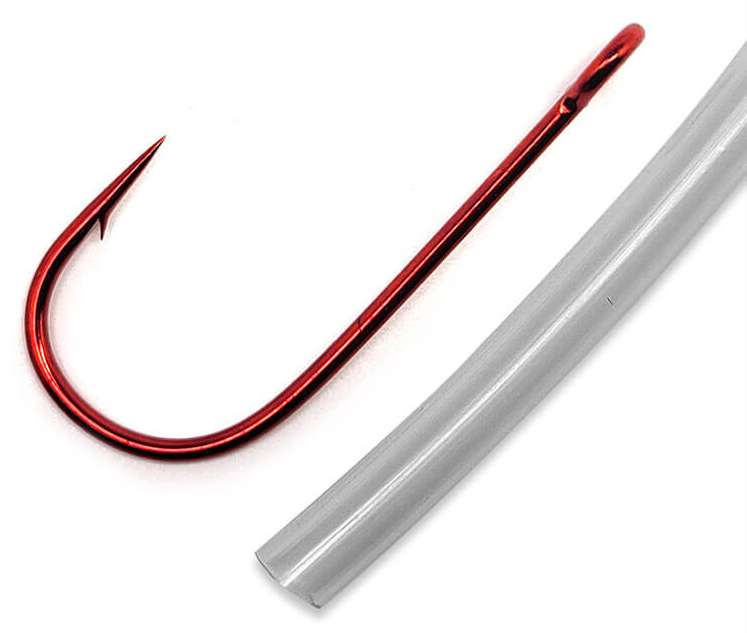 Gamakatsu Spinner Bait Trailer Hook - Red - 1/0 (5 Pack) - 210311