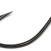 Gamakatsu Split Shot/Drop Shot Hook - Black - 1/0 (6 Pack) - 50411