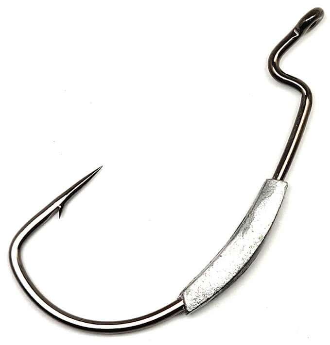 Gamakatsu Superline EWG Weighted Worm Hook - Size 2/0 - 74412-1/8