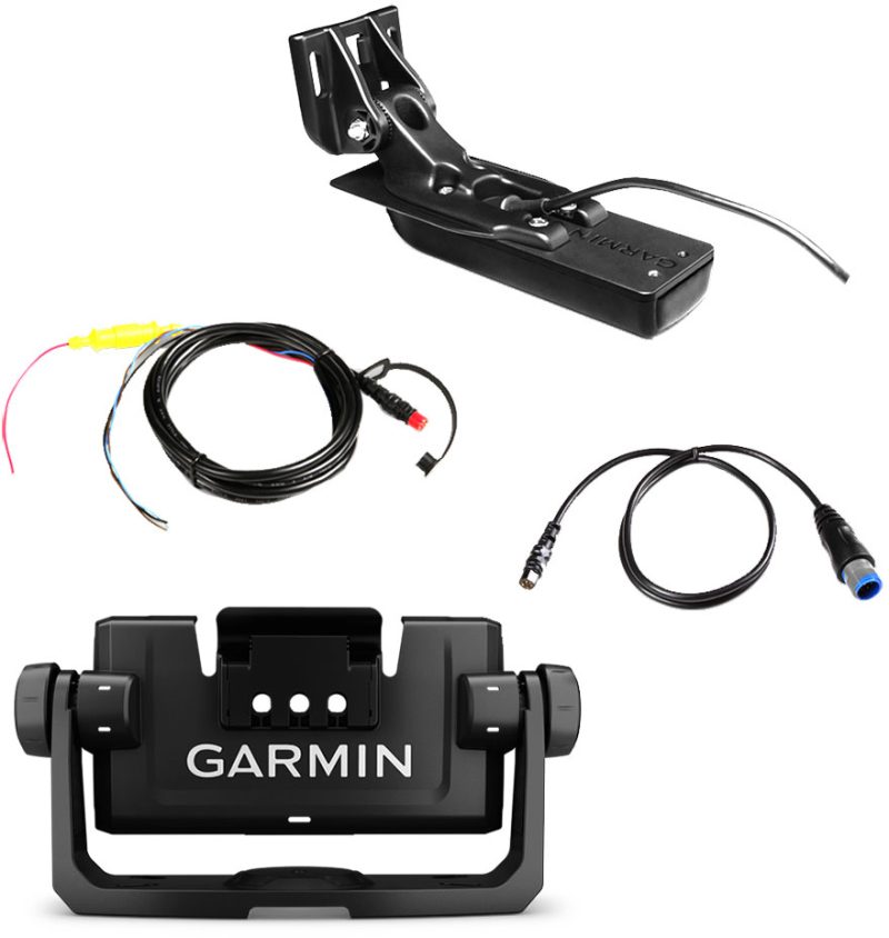 Garmin ECHOMAP Plus 6Xcv Chartplotter/Sonar Combo Boat Kit