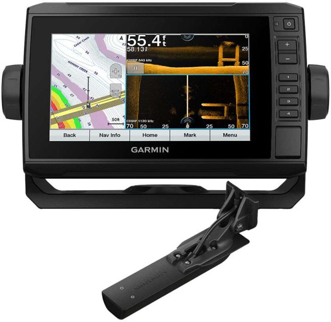 Garmin ECHOMAP UHD 73sv - US LakeVu BlueChart g3 w/ GT56UHD-TM