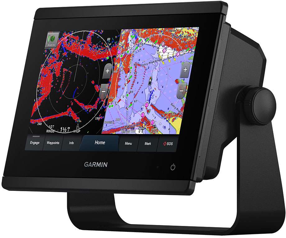 Garmin GPSMAP 743 Chartplotter - BlueChart g3 - LakeVu g3