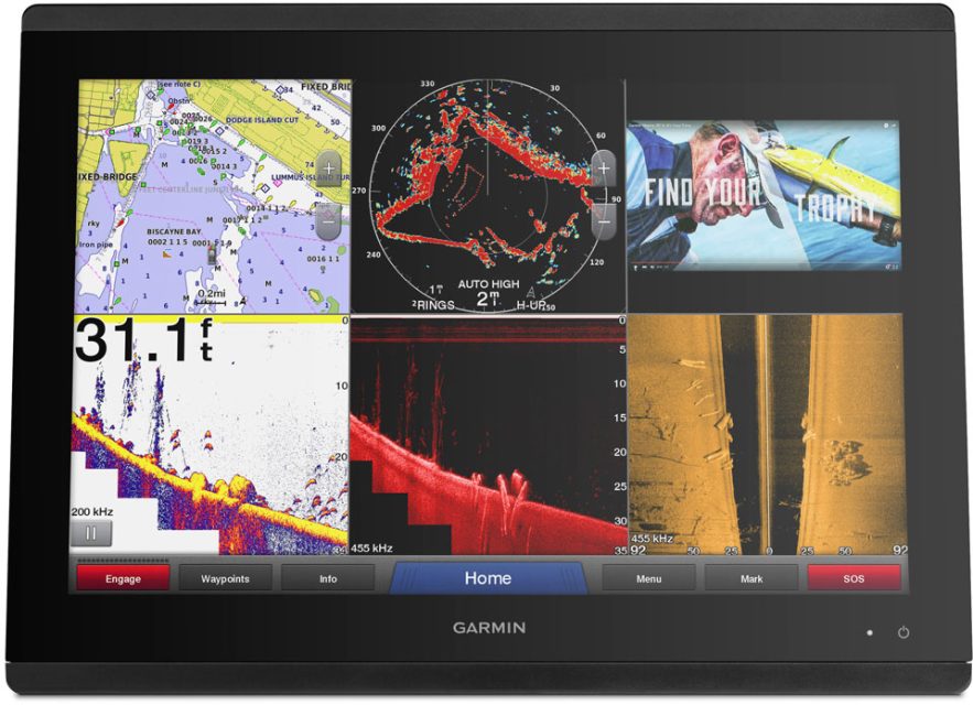 Garmin GPSMAP 8617 - 17" MFD US BlueChart g2 HD/LakeVu HD - 010-01510-01