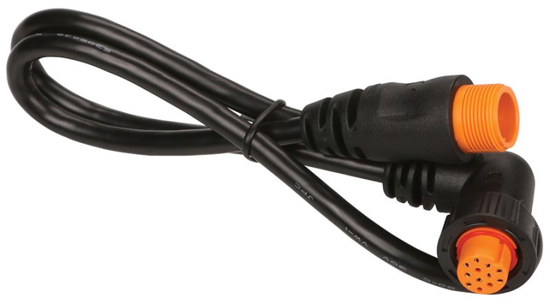 Garmin Right Angle Transducer Adapter Cable - 12-Pin