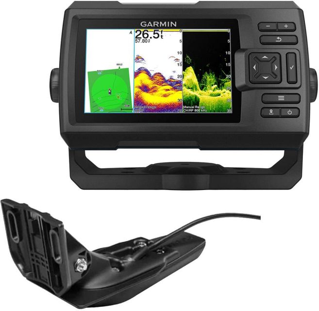 Garmin STRIKER Vivid 5cv Fishfinder w/ GT20-TM Transducer - 010-02551-00