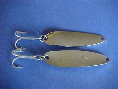 Gator Lures 1 oz. Stainless Steel Gator Spoon