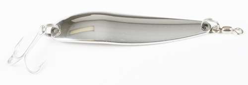 Gator Lures 3-1/2 oz. Stainless Steel Gator Spoon - 350SSTR-1