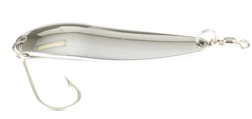 Gator Lures 3-1/2 oz. Stainless Steel Gator Spoon - J Hook