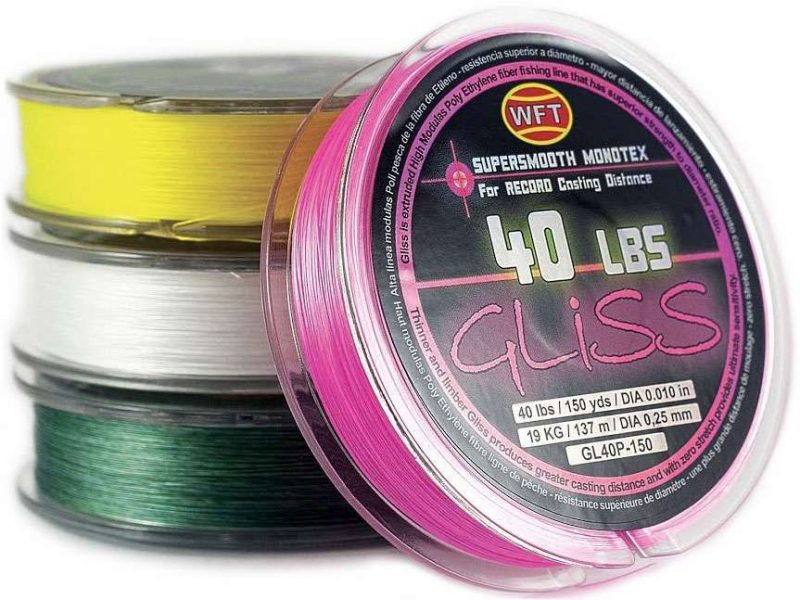 Gliss Supersmooth Monotex Fishing Line - Green - 150 yd. 12 lb.