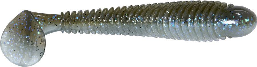 Googan Baits Saucy Swimmer - 3.3in - Electric Shad