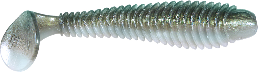 Googan Baits Saucy Swimmer - 4.8in - Green Gizzard Shad