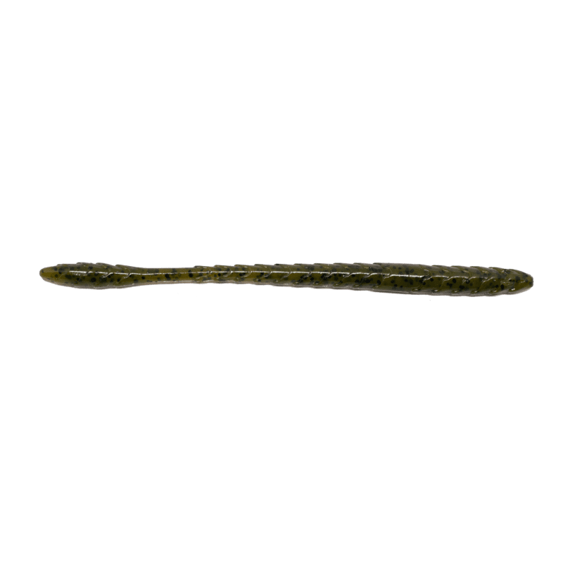 Googan Baits Slim Shake Worm - Green Pumpkin